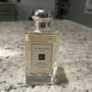 Jo Malone Peony and Blush Suede cologne. 3.4 oz. 80% full
